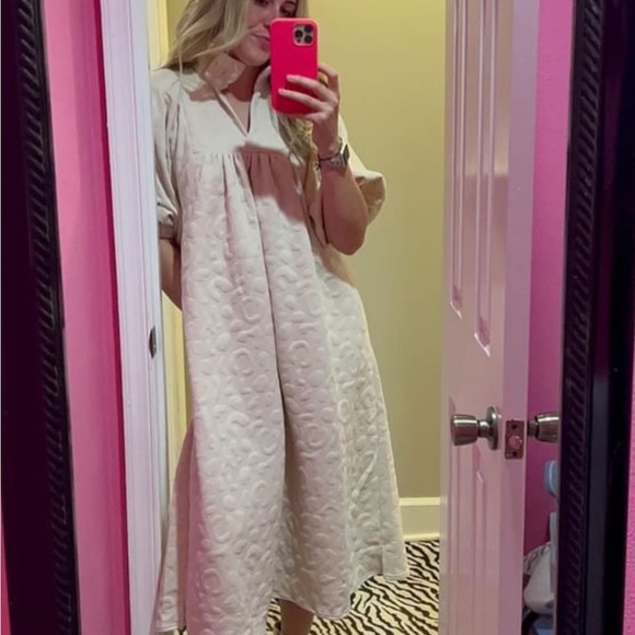 Emily McCarthy Stella Midi in Sandstone - Picture 4 of 4